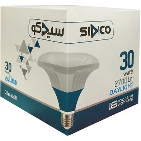 تصویر لامپ فوق کم مصرف سیدکو مدل سفینه ۳۰ وات 