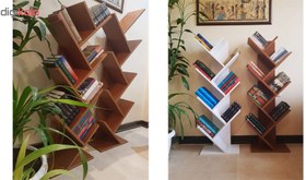 تصویر کتابخانه طرح درختی کاتن مدل 1309 