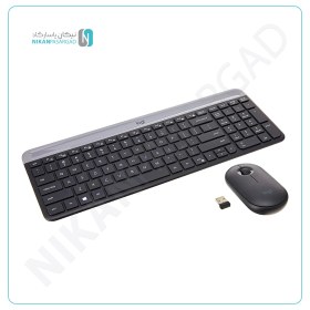 تصویر کیبورد و موس بی سیم لاجیتک مدل Logitech MK470 ( جعبه باز ) 