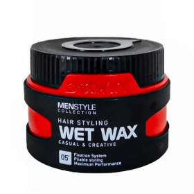 تصویر واکس مو استونت Wet Wax 05 حالت دهنده قوی مو حجم 150 میل 