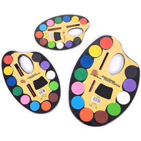 تصویر آبرنگ 12 رنگ آرتیست پالت 