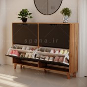 تصویر جاکفشی کمجا 24 سانتی چهار درب داشبوردی – طول 140 ارتفاع 92 