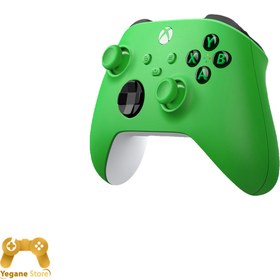 تصویر دسته بازی مایکروسافت سبز Xbox Series Microsoft Xbox Series Controller Velocity Green