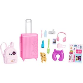 تصویر مجموعه بازی سفر باربی برند barbie Barbie Travel Playset