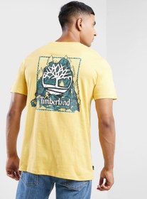 تصویر تی‌شرت با طرح گرافیکی در پشت برند timberland Back Graphic T-Shirt