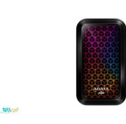 تصویر حافظه اکسترنال SSD ای دیتا Adata SE770G RGB 1TB Adata SE770G RGB 1TB xternal Portable SSD Drive