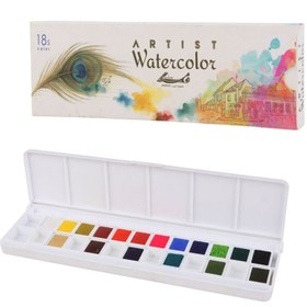 تصویر آبرنگ آقامیری 18 رنگ 