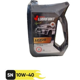 تصویر روغن موتور کانادا لوبریفنت اسپیشیال 10W40 SN TOYOTA &amp; LEXUS حجم 5 لیتر 