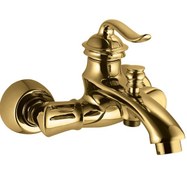 تصویر شیر حمام البرز روز مدل اسپیرال طلایی 