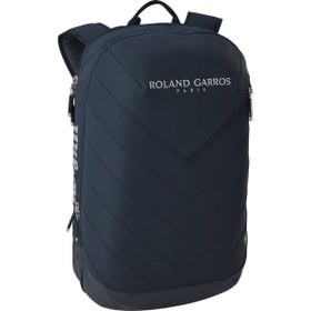 تصویر کوله تنیس ویلسون مدل Wilson Roland Garros Super Tour Backpack Navy 2024 کوله ویلسون رولند گروس 2024