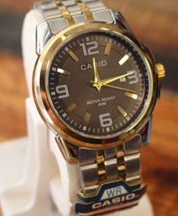 تصویر ساعت کلاسیک دو رنگ مردانه رسمی مجلسی 