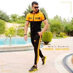تصویر ست تیشرت و شلوار مردانه Nike مدلHero(زرد) 