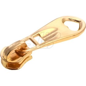 تصویر سرزیپ قلبی سایز 5 فلز 