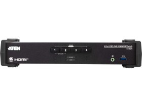 تصویر 4Port USB 3.0 4K HDMI KVMP™ Switch with Audio Mixer Mode 