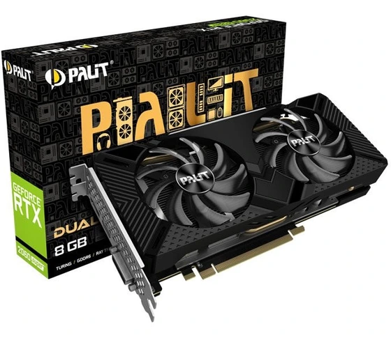 خرید و قیمت کارت گرافیک پلیت مدل GeForce RTX 2060 SUPER DUAL