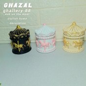 تصویر بانکه کاروسل جنس سنگ مصنوعی 