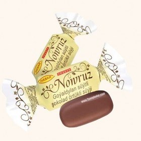 تصویر شکلات پذیرایی مغز ژله ای عسلی نوروز - نیم کیلویی 