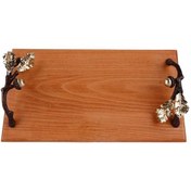 تصویر سینی چوبی بلوط 33×20 برند ریتون 