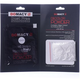 تصویر پودر دکلره سفید ساشه 30 گرمی دوماسی Domacy Decolor Powder White 30g