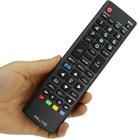 تصویر کنترل تلویزیون ال جی LG RM-L1162 ا LG RM-L1162 TV Remote Control LG RM-L1162 TV Remote Control