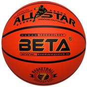 تصویر توپ سایز 7 بسکتبال بتا لاستیکی Size 7 Basketball Beta Rubber