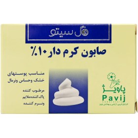 تصویر صابون کرم دار گل سیتو 10% پوست خشک و حساس و نرمال 125 گرمی Gol Cito Creamy Soap 10% Dry Sensitive Normal Skin 125gr