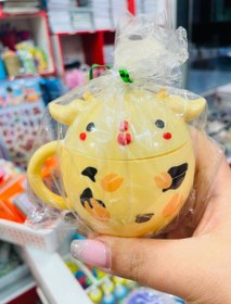 تصویر لیوان در دار کرومی 