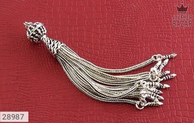 تصویر کرکوش نقره فاخر کد 28987 