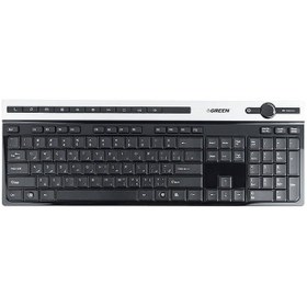 تصویر کیبورد و ماوس بی سیم GKM-505W Wireless Keyboard and Mouse