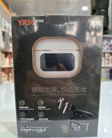 تصویر ایرپاد YX30 ENC ANC SHOOSH YX30 TWS BLUETOOTH EARPHONESIN-EAR GAME SUPER LONG BATTERY LIFE FULL-COLOR TOUCH SCREEN