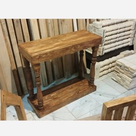 تصویر کنسول چوبی کد 110 