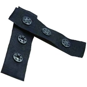 تصویر دکمه ریلی مشکی متری