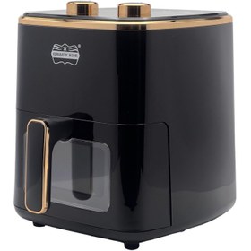 تصویر سرخ کن بدون روغن رومانتیک هوم ۵لیتر واقعی مدل:YJ803B AIR FRYER 1400W original