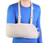 تصویر آویز دست پارچه سه بعدی طب نیک Tebnik Tabnik Arm Sling with Spacer Fabric