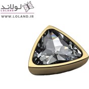 تصویر دستگیره کریستالی تک پیچ مثلثی باسل - Bassel 