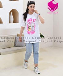 تصویر لانگ زنانه طرح ریک اند مورتی نخ پنبه کد 1028