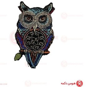 تصویر مارک حرارتی جغد آبی 