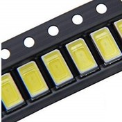 تصویر SMD LED پکیج 5730 سفید مهتابی 0.5W 40-45LM بسته 10 عددی 