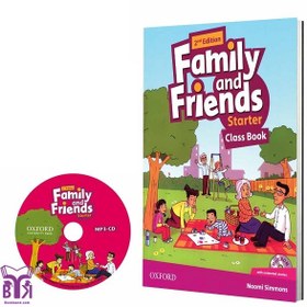 تصویر کتاب فمیلی اند فرندز استارتر ویرایش دوم Family And Friends Starter Book second edition