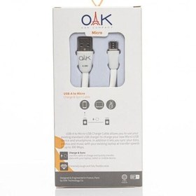 تصویر کابل شارژ میکرو یو اس بی OAK مدل k191 