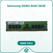 تصویر رم کامپیوتر سامسونگ مدل M378A2K43CB1-CTD ظرفیت ۱۶ گیگابایت DDR4 فرکانس 2666 مگاهرتز تایمینگ CL19 Samsung Ram PC4 2666Mhz 16GB