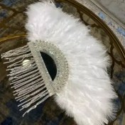 تصویر باد بزن عروس لوکس 