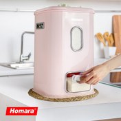 تصویر سطل برنج همارا ظرفیت ۱۵ لیتر پیمانه دار 