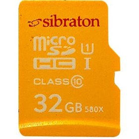 تصویر میکرو مموری sibraton مدل Class10 UHS-1 U1 580X ظرفیت 32G Memory Micro sibraton Class10 UHS-1 U1 580X 32G