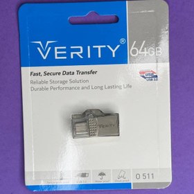 تصویر فلش VERITY ظرفیت 64GB 