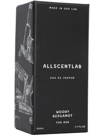 تصویر Allscentlab عطر مردانه با رایحه گردو و برگاموت 50 میلی لیتر 