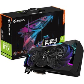 تصویر کارت گرافیک جیفورس آر تی ایکس مدل GIGABYTE AORUS 3090 MASTER 24G Gaming Graphics Card with 24GB برند GeForce RTX 