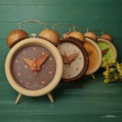 تصویر ساعت رومیزی شماطه دار - خود رنگ 