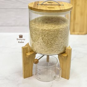 تصویر سطل برنج بامبو ۵ کیلویی 