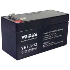 تصویر باتری یو پی اس 12 ولت 1.3 آمپر ویداسی مدل YH-1.3-12 